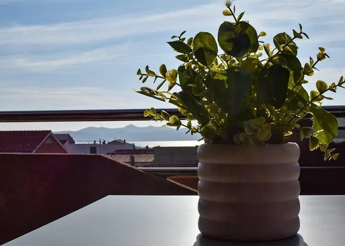 T&t Sea View Apartment, Balcony, Barbecue, Parking * Zadar