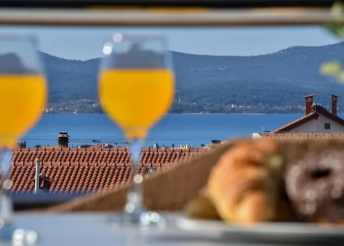 T&t Sea View Apartment, Balcony, Barbecue, Parking * Zadar